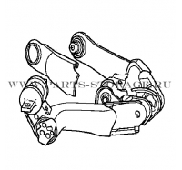 Рычаг задней подвески нижний левый HONDA 52371SWAA01