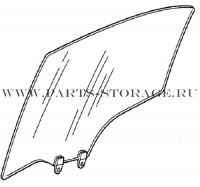 Стекло задней правой двери HONDA 73400SNAA00