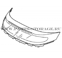 Накладка заднего стекла HONDA 73711SMGE02