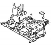 Защита двигателя HONDA 74111SEA010