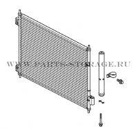 Радиатор кондиционера HONDA 80110TA0A01