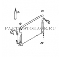 Радиатор охлаждения двигателя Nissan 21460-JK90B