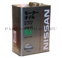 Масло моторное Nissan SJ EXTRA SAVE X 10W30 4L KLAJ210304