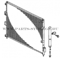 Радиатор кондиционера HONDA 80110SNBA42