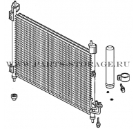 Радиатор кондиционера HONDA 80110SMGE02