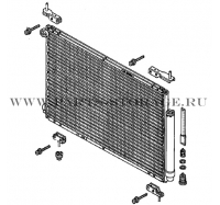 Радиатор кондиционера HONDA 80101SCAA01