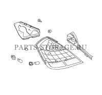 Фонарь задний левый Nissan 26555-9W61C