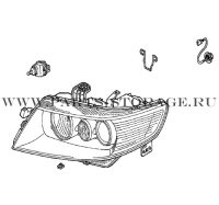 Фара HID левая HONDA 33151SEAG11