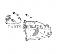 Фара передняя правая галоген Nissan 26010-JG40A