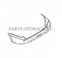 Бампер задний Nissan H5M22-EQ025