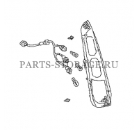 Фонарь задний левый Nissan 26555-EQ00B