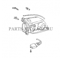 Фара передняя правая ксенон Nissan 26010-EQ30C