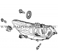 Фара HID правая HONDA 33101TL0G13