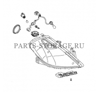 Фара передняя правая ксенон Nissan 26010-EM00B