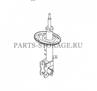 Амортизатор передний правый Nissan E4302-1AN0B