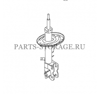 Амортизатор передний левый Nissan E4303-1AN0B