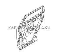 Дверь задняя правая Nissan HBA0M-CB0MA