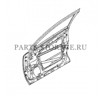 Дверь передняя правая Nissan H010M-CC0MB