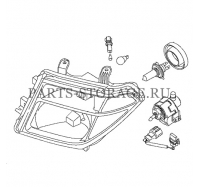 Фара передняя левая Nissan 26060-EB30A