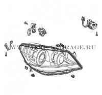 Фара правая HONDA 33101SJAG12