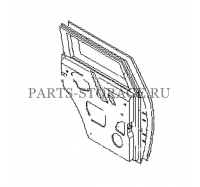 Дверь задняя левая Nissan H2101-VD3MM