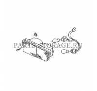 Фонарь противотуманный задний правый Nissan 26550-VB11B