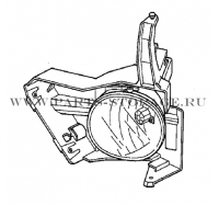 Фара противотуманная левая HONDA 33951S9AJ01