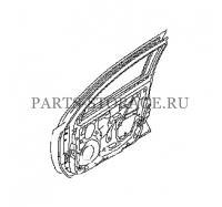 Дверь передняя правая Nissan 80100-AX130