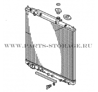 Радиатор ДВС HONDA 19010RN0A52