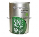 Моторное масло Toyota Motor Oil 5W-20 SN 0888010606