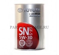 Моторное масло Toyota Motor Oil 5W-30 SN 0888010706