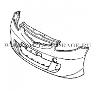 Бампер передний HONDA 04711SAA910ZZ