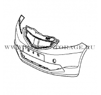 Бампер передний HONDA 04711TF0G00ZZ