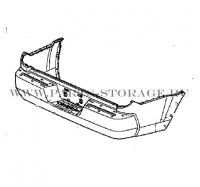 Бампер задний HONDA 04715SJCA90ZZ