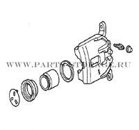 Суппорт передний правый HONDA 45012SMGE01